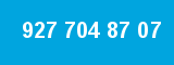 927 704 87 07